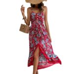 Levant Printed Dress Sling Dress Women - Image 3
