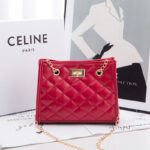 Levant Mini Chain Shoulder Bags Rhombus Sewing Small Square Bags For Women - Image 3