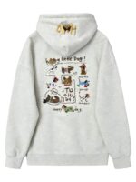 Levant Cute Dachshund Embroidered Hoodie For Women - Image 3